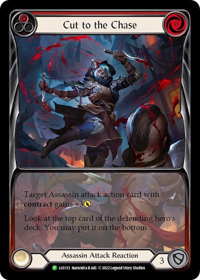 Cut to the Chase (Red) - LGS113
