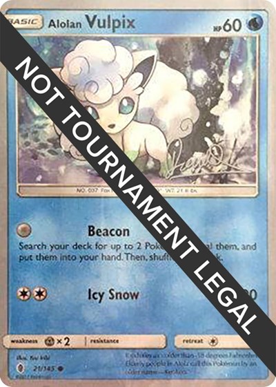 Alolan Vulpix - 2017 (Diego Cassiraga)