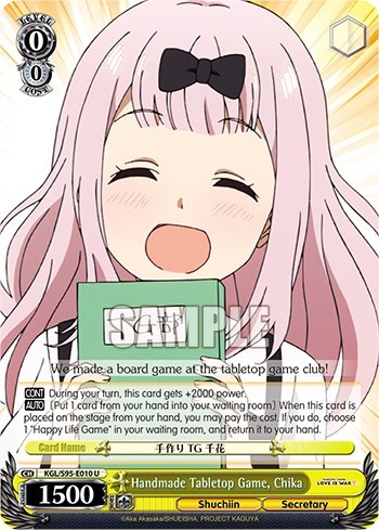 Handmade Tabletop Game, Chika