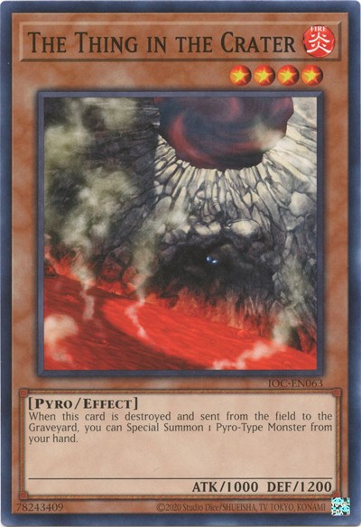 The Thing in the Crater
