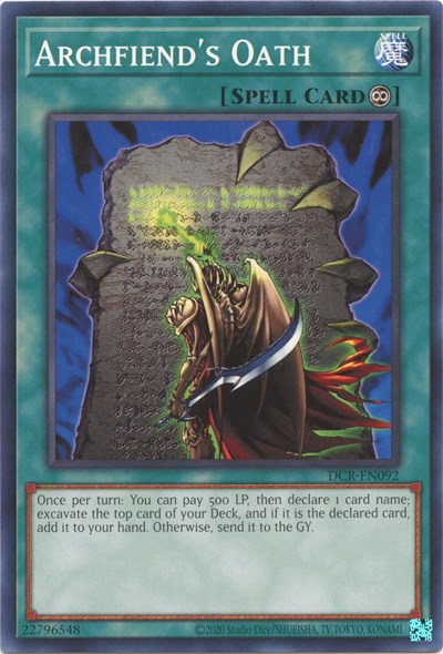 Archfiend's Oath