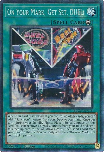 On Your Mark, Get Set, DUEL! (CR)