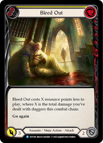 Bleed Out (Yellow)
