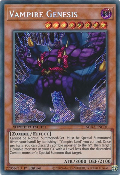 Vampire Genesis (Secret Rare)