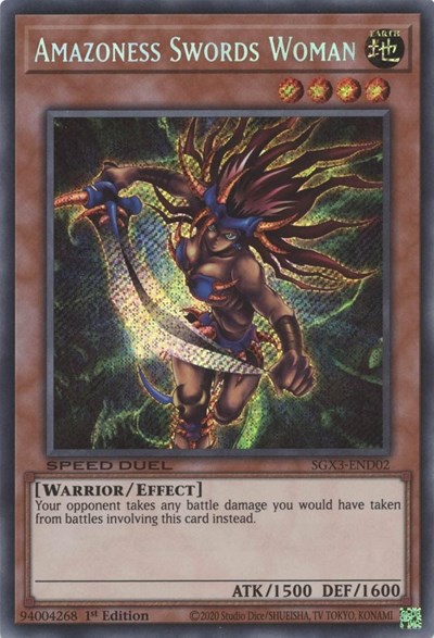 Amazoness Swords Woman (Secret Rare)