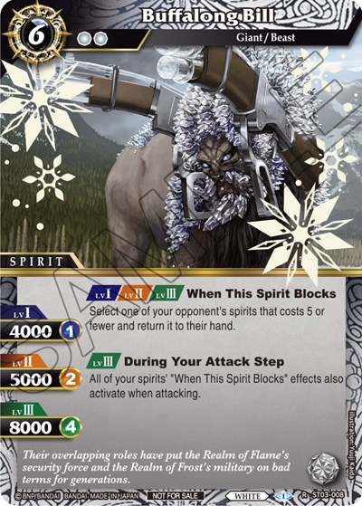 Buffalong Bill (Event Pack Vol. 1)