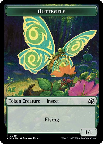 Butterfly // City's Blessing Double-Sided Token