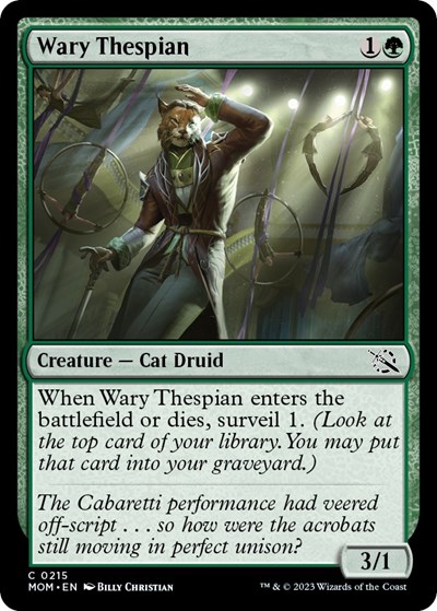 Wary Thespian