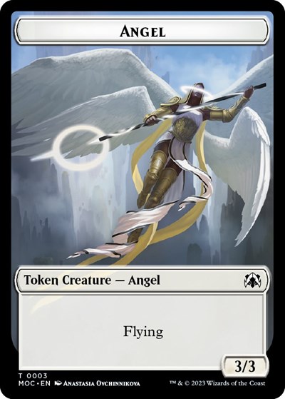 Angel // Demon Double-Sided Token