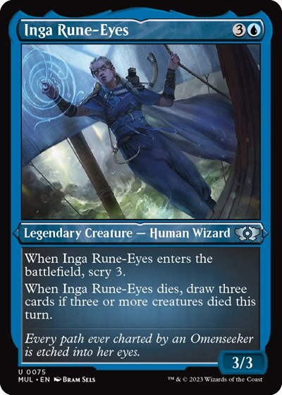 Inga Rune-Eyes (Foil Etched)
