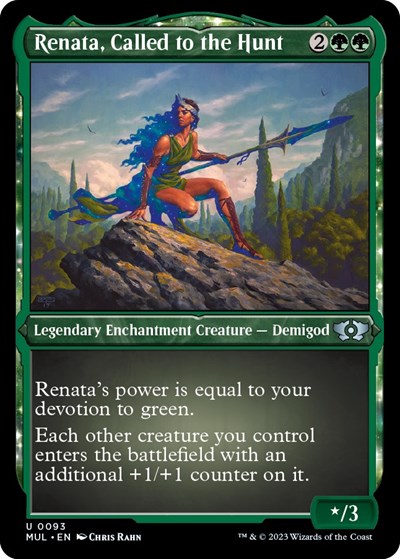 Renata, Called to the Hunt (Foil Etched)
