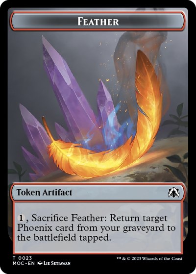 Feather // Servo Double-Sided Token