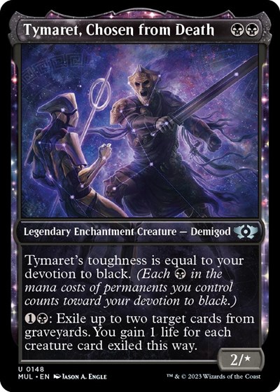 Tymaret, Chosen from Death (Halo Foil)