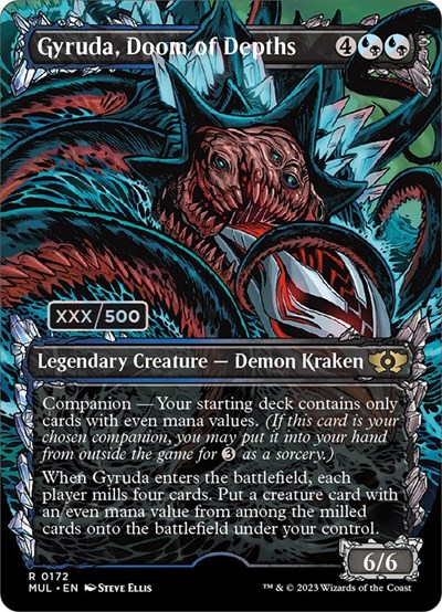 Gyruda, Doom of Depths (Serial Numbered)