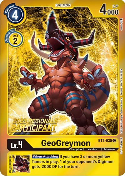 GeoGreymon (2023 Regionals Participant)