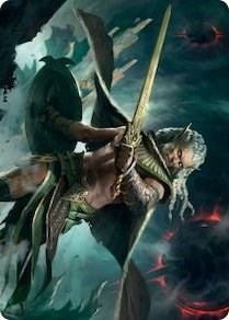 Serpent-Blade Assailant Art Card (40/81)