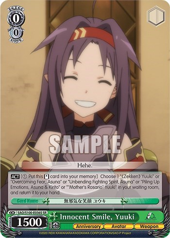 Innocent Smile, Yuuki (SR)