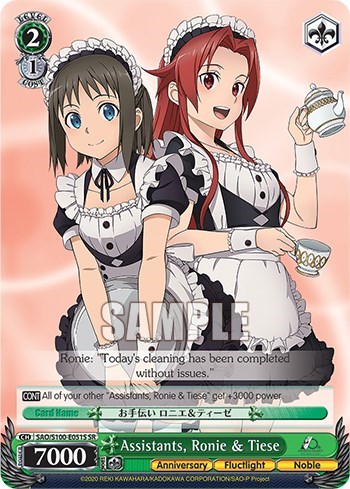 Assistants, Ronie & Tiese (SR)