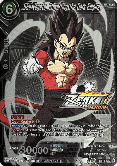 SS4 Vegeta, Thwarting the Dark Empire (Event Pack 11)