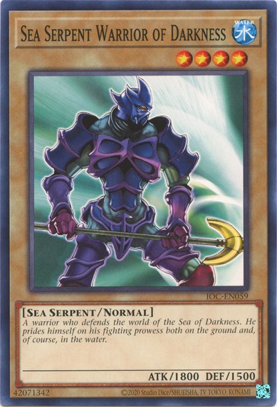 Sea Serpent Warrior of Darkness