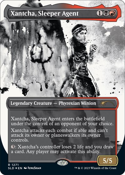 Xantcha, Sleeper Agent (Halo Foil)