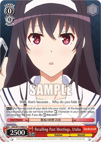 Recalling Past Meetings, Utaha