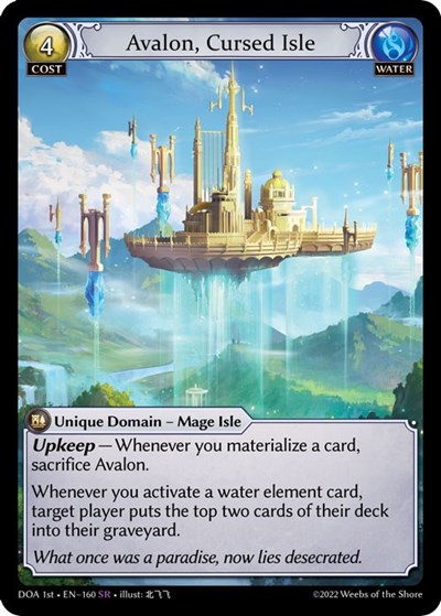 Avalon, Cursed Isle