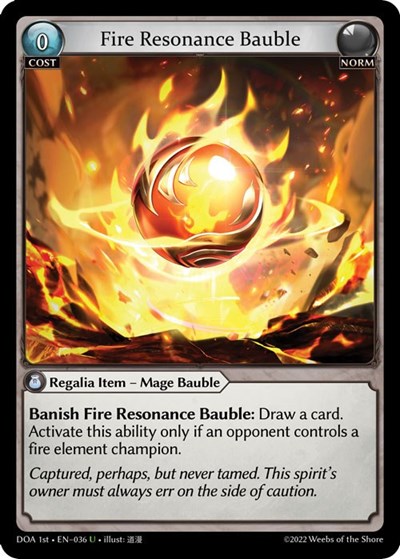 Fire Resonance Bauble