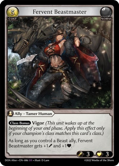 Fervent Beastmaster