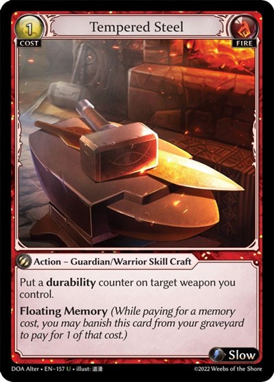 Tempered Steel