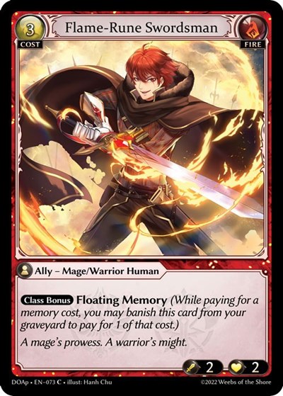 Flame-Rune Swordsman