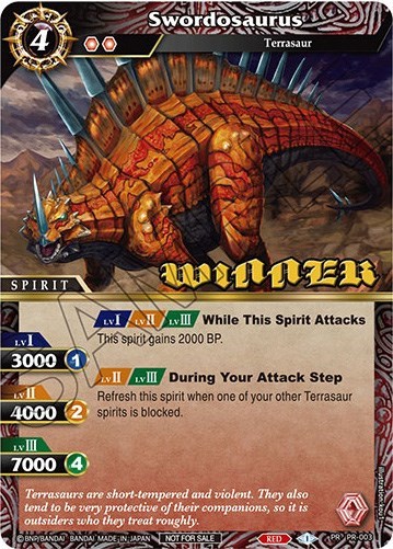 Swordosaurus (Winner)