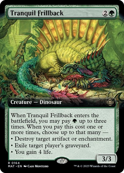 Tranquil Frillback (Extended Art)