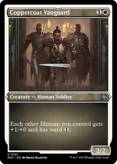 Coppercoat Vanguard (Foil Etched)