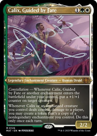 Calix, Guided by Fate (Foil Etched)