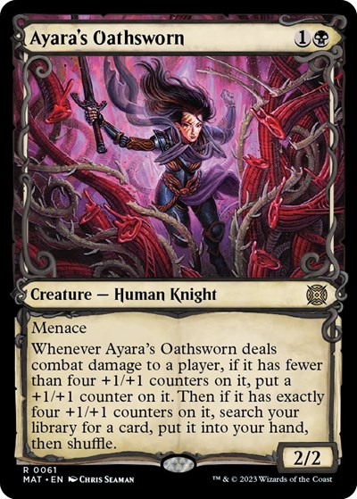 Ayara's Oathsworn (Showcase)
