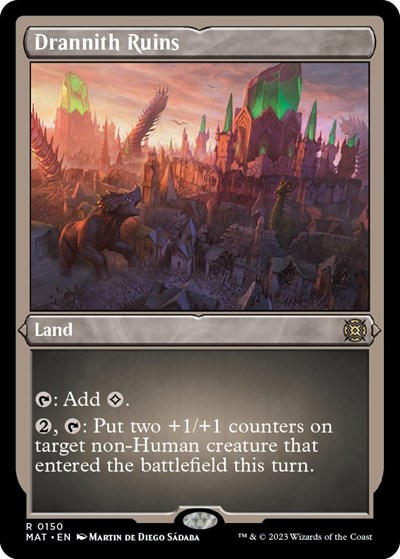Drannith Ruins (Foil Etched)