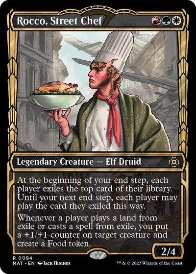Rocco, Street Chef (Showcase)