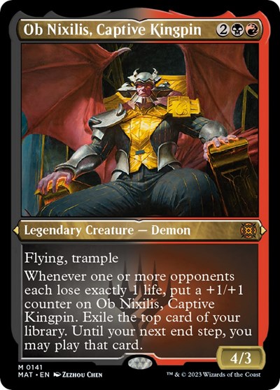 Ob Nixilis, Captive Kingpin (Foil Etched)