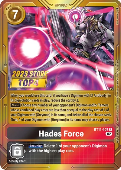 Hades Force (2023 Store Top 4)