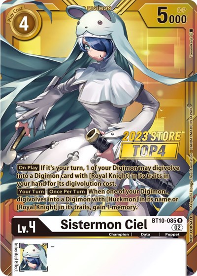 Sistermon Ciel (2023 Store Top 4)