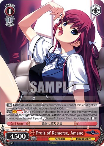 Fruit of Remorse, Amane