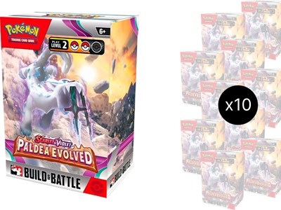 Paldea Evolved Build & Battle Box Display