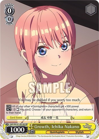 Growth, Ichika Nakano (SR)