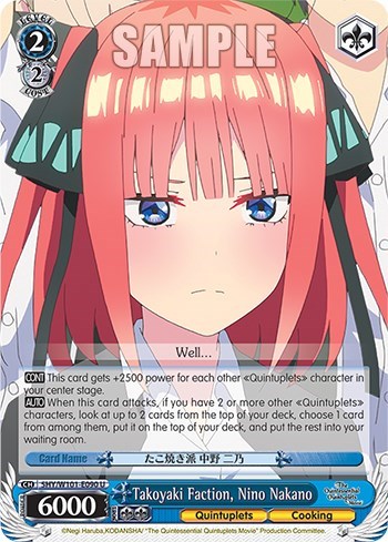 Takoyaki Faction, Nino Nakano