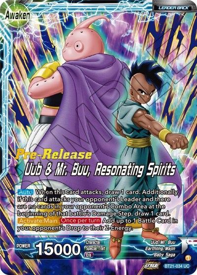 Uub // Uub & Mr. Buu, Resonating Spirits