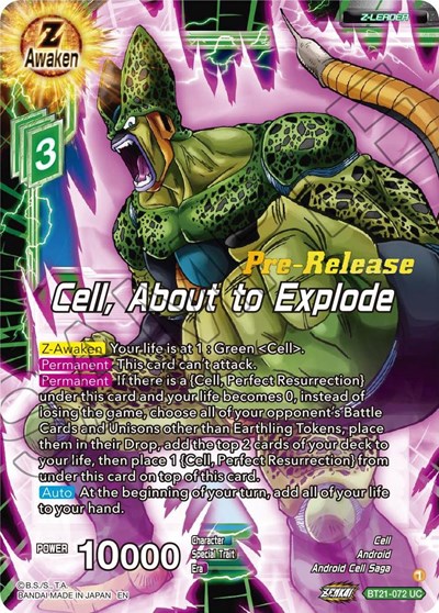Cell, About to Explode