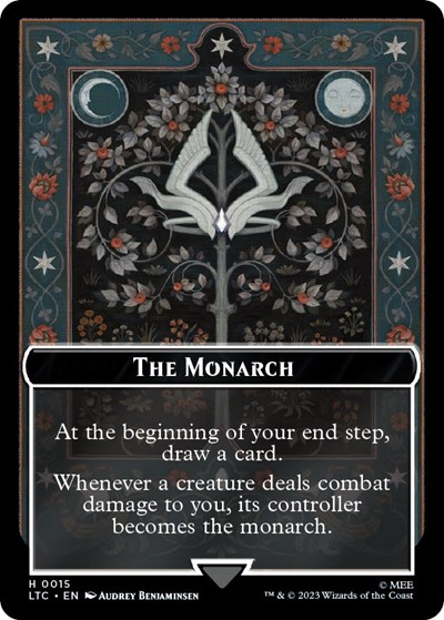 The Monarch // Treasure Double-Sided Token
