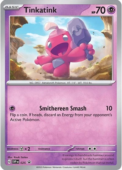Tinkatink - 025 (Cosmo Holofoil)