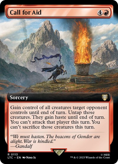 Call for Aid (Extended Art)